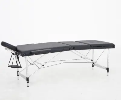 3-Section Folding Aluminum Massage Table — aluminum tables by Mars Industrial
