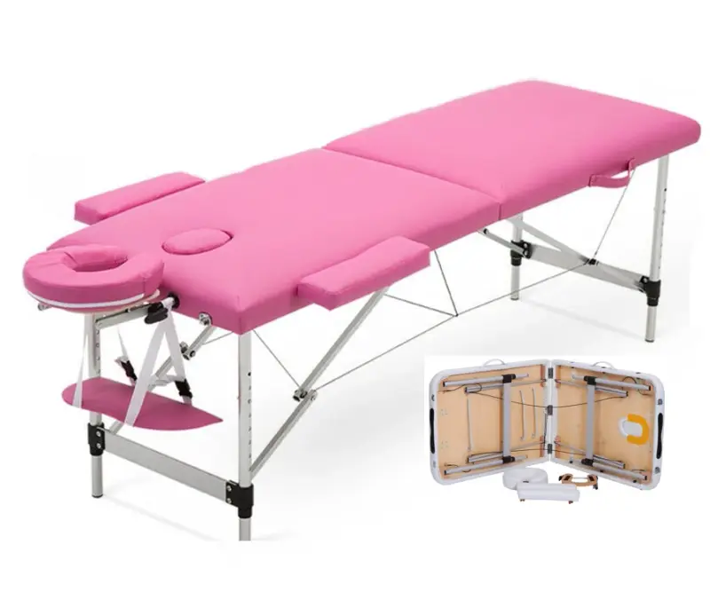 Adjustable Aluminum Facial & Lash Bed — aluminum tables by Mars Industrial