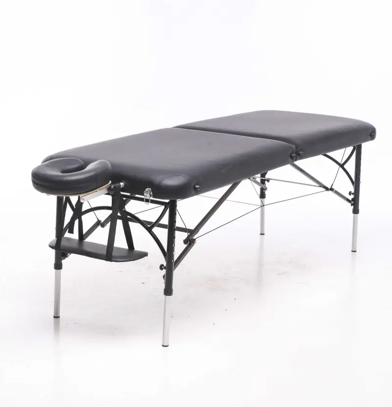Black Lightweight Aluminum Massage Table — aluminum tables by Mars Industrial