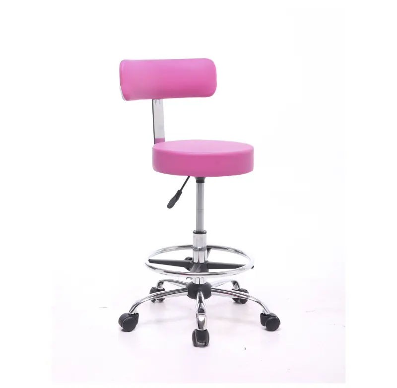 Manicure Stool with Backrest (SS-110) — stools wholesale