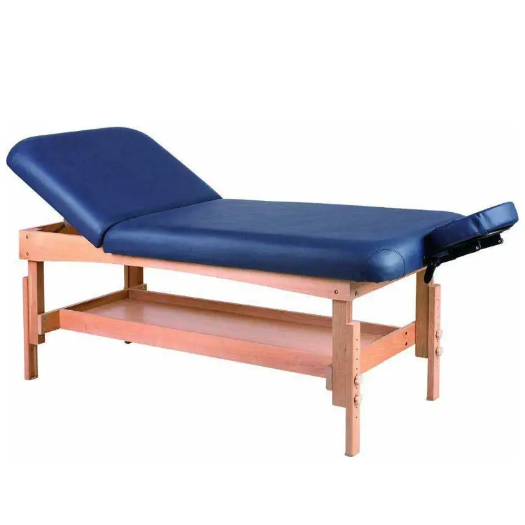 Stationary Facial Table with Adjustable Back — stationary tables by Mars Industrial